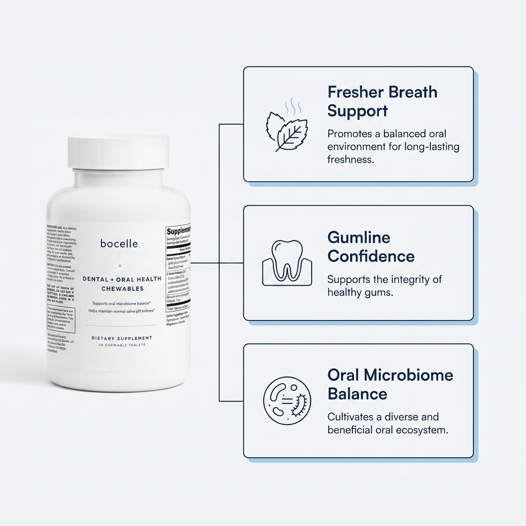 Bocelle daily oral-care chewable ritual lifestyle